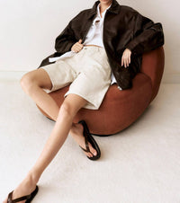 Lamarque - Bary Linen Twill Bermuda Shorts