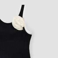 Miles Baby - Rosette Piped One Piece Swimsuit