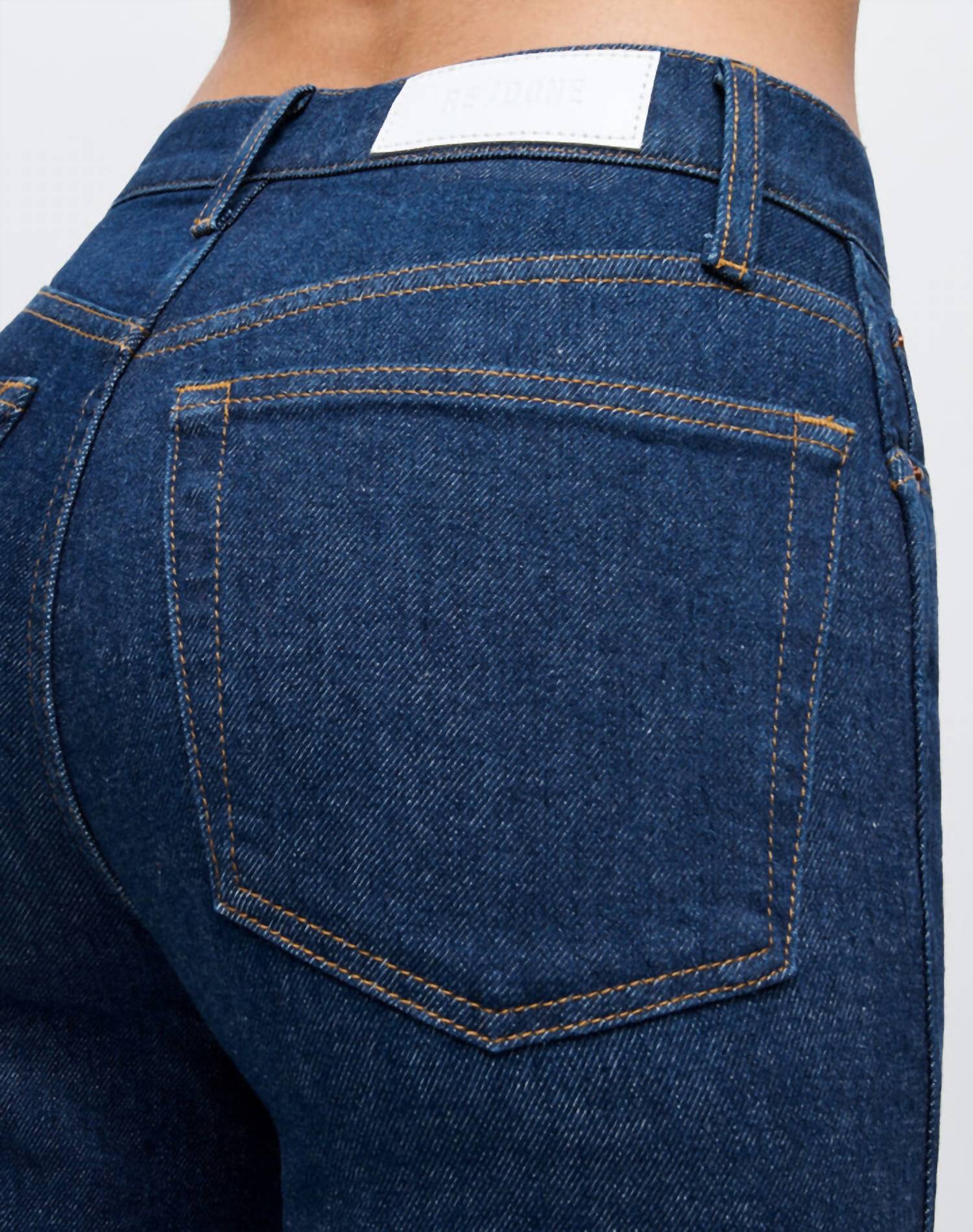 RE/DONE 90's High Rise Loose Jean in rigid like - women's jeans - view 5