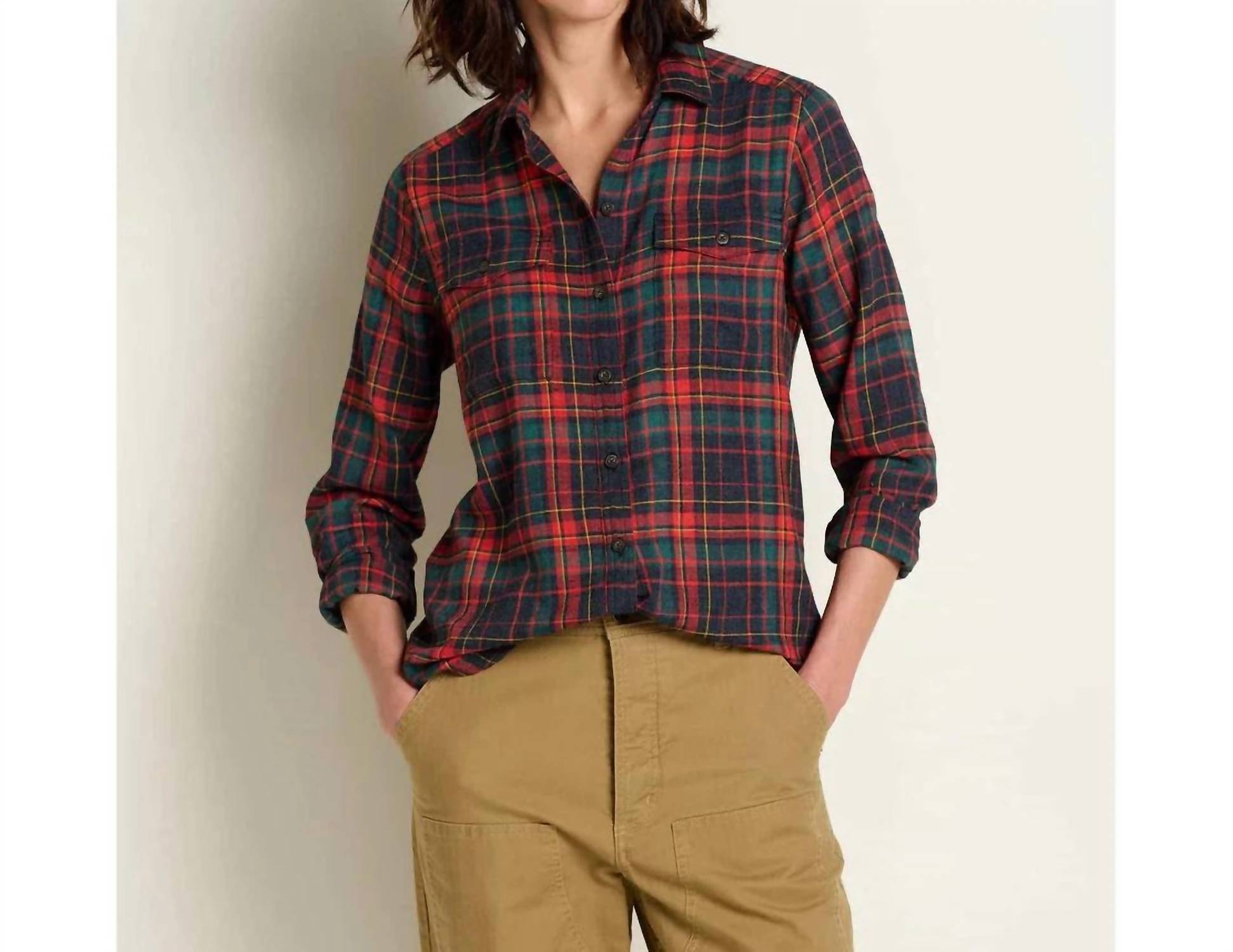 Toad&Co - Re-form Flannel Long Sleeve Shirt