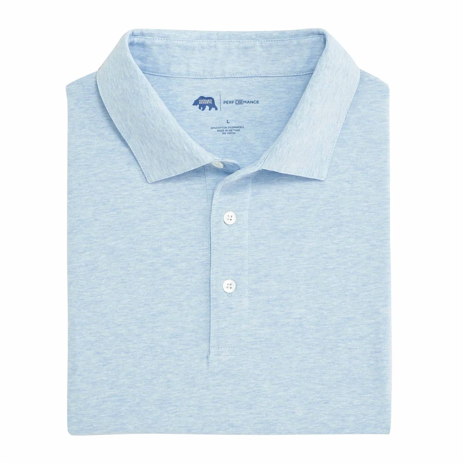 Onward Reserve - Men's Solid Icon Polo