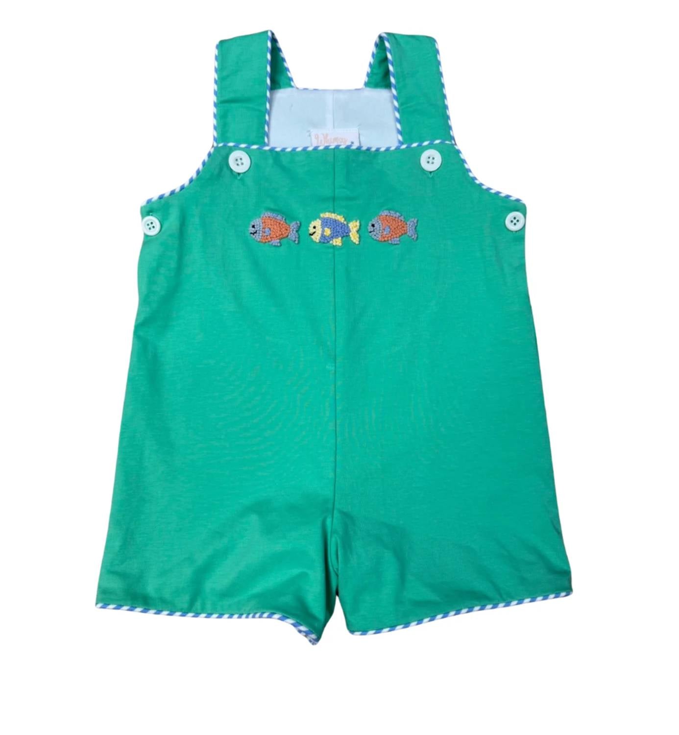 Whimsy Bay Kids - Boy's Three Little Fish Jon Jon