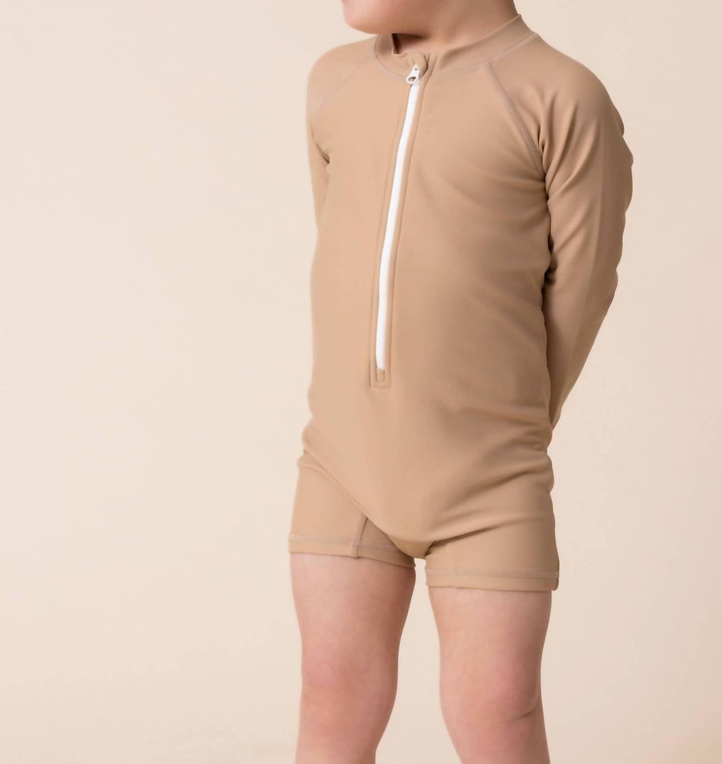 Roco Swim - Boy's Zip Up Rashguard