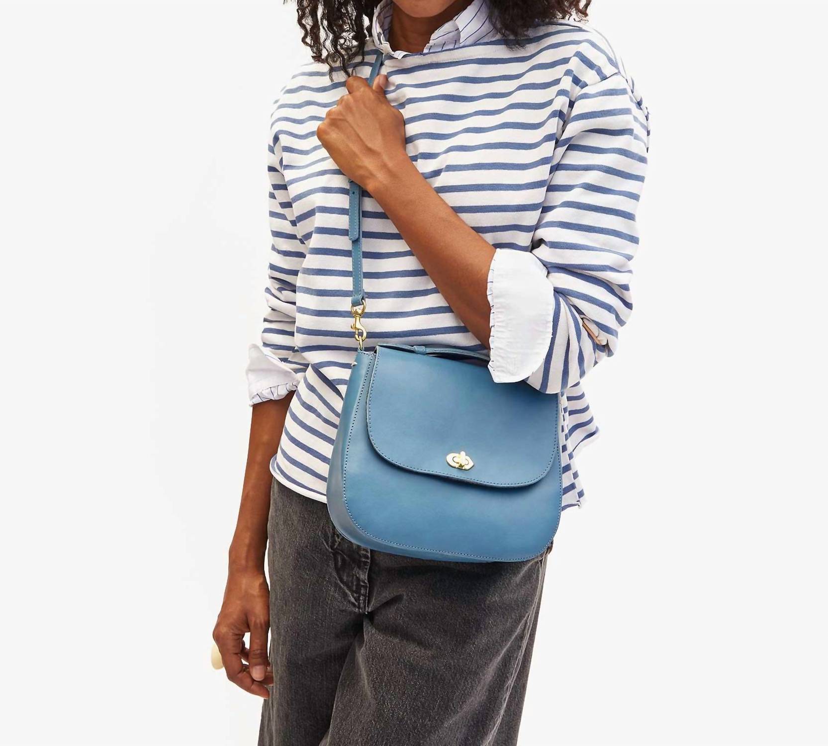 Clare V. - Women's Turnlock Louis Bag
