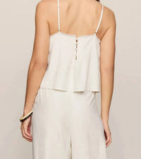 Z Supply - Lillie Embroidered Woven Tank