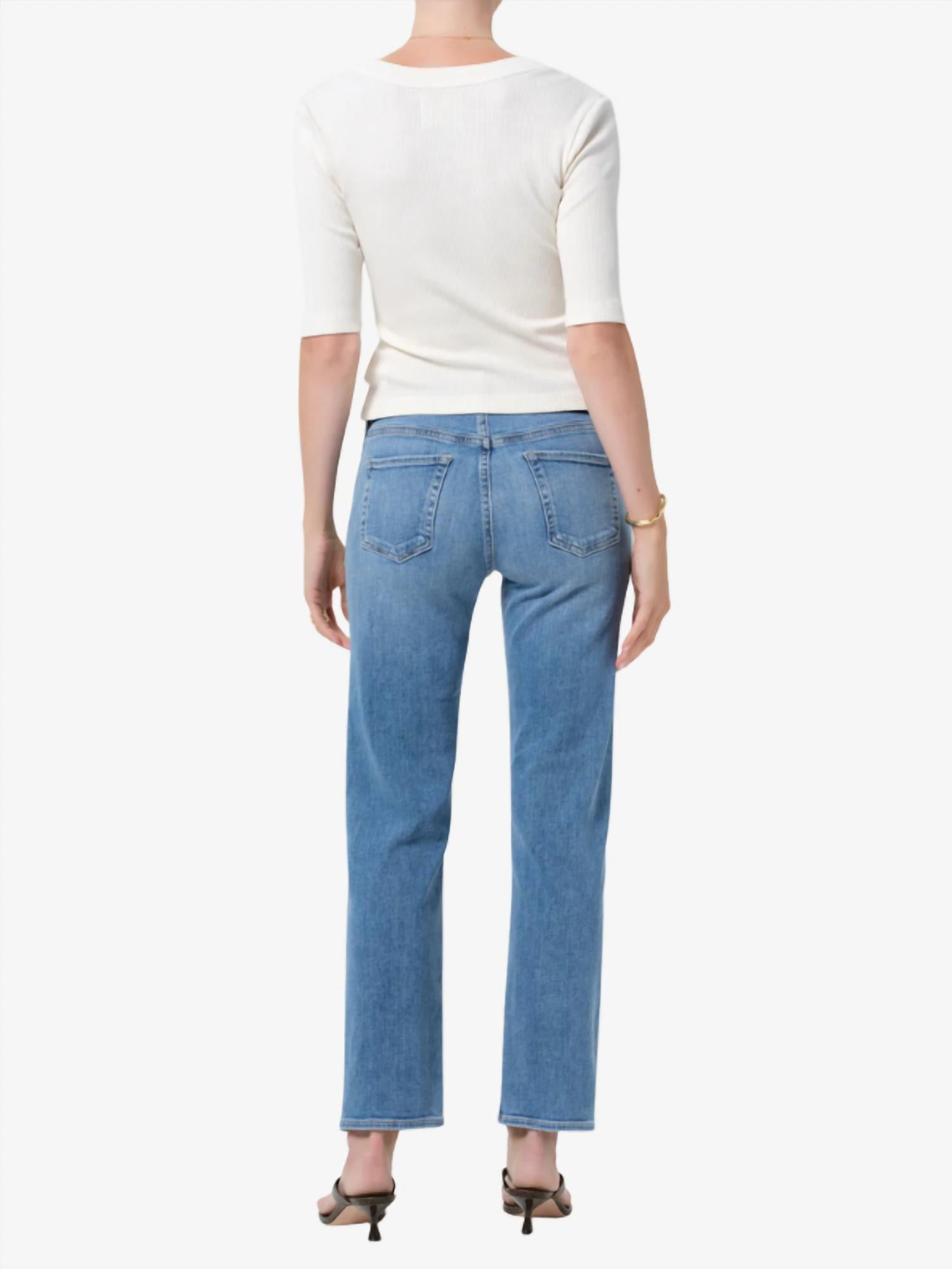 Citizens Of Humanity - Anissa Low-rise Straight Jean
