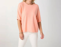 Coco + Carmen - Lightweight Heavenly-luxe Short Sleeve Sweater