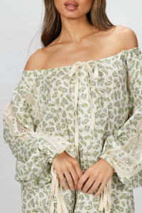 OFF-THE-SHOULDER MINI DRESS