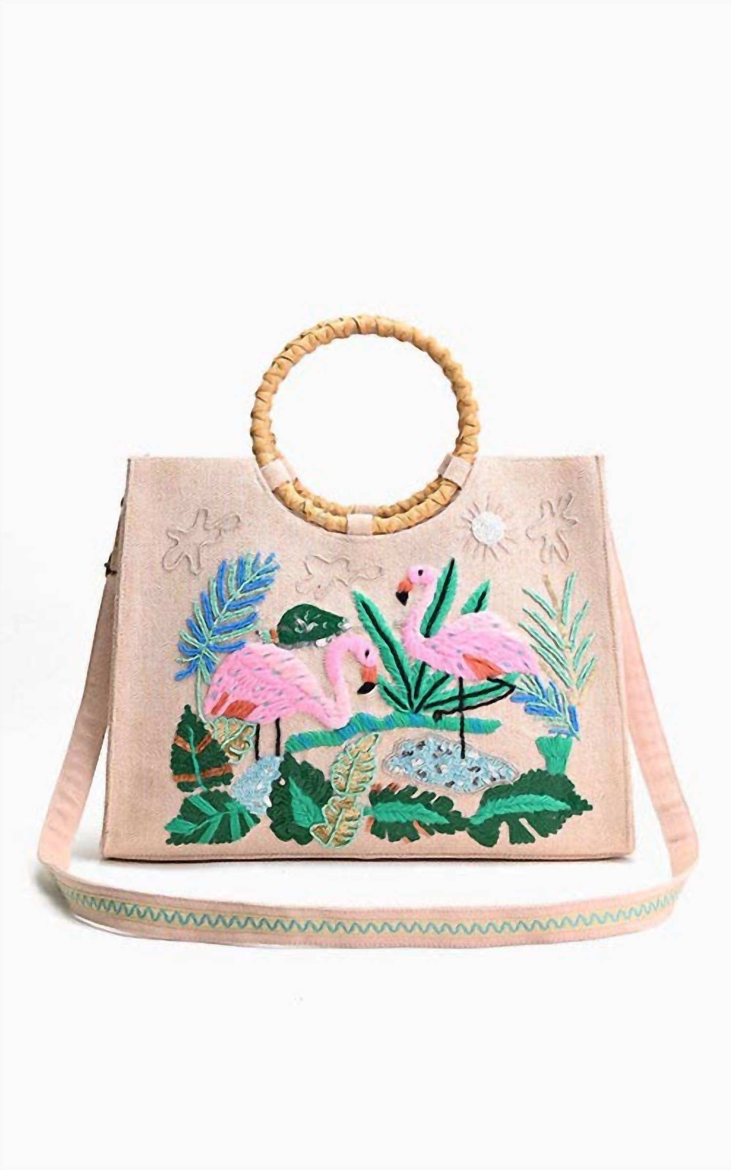 America & Beyond - Women's Tropical Flamenco Tote