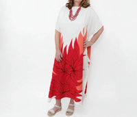 Sylca Designs - Fiery Bloom Maxi Dress