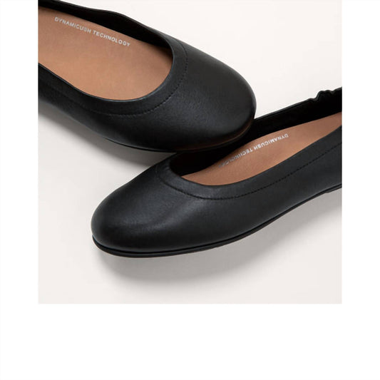 Fitflop - Women's Allegro Soft Leather Ballet Flats