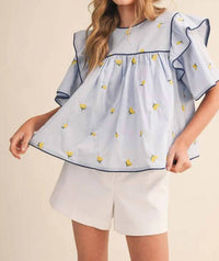&Merci - Springtime Lemonade Top
