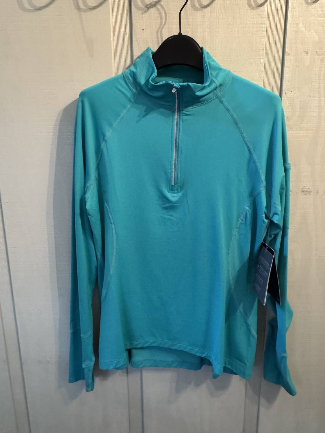 Bloquv - Women's Mock Zip Sun Shirt