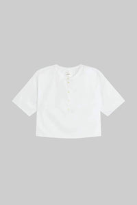 Leset - Yoko Short Sleeve Henley Top