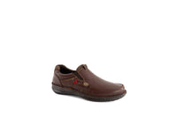 Andrea Men's Leather Loafer in dark brown - men's loafer