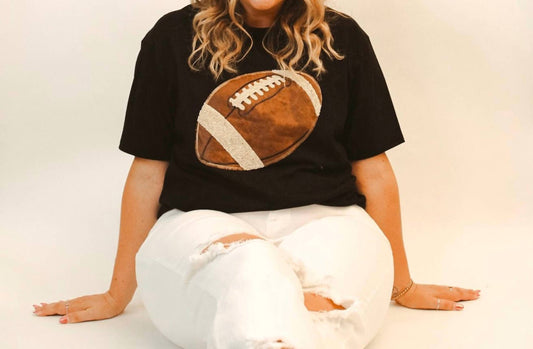 Fantastic Fawn - Football Oversized Tee