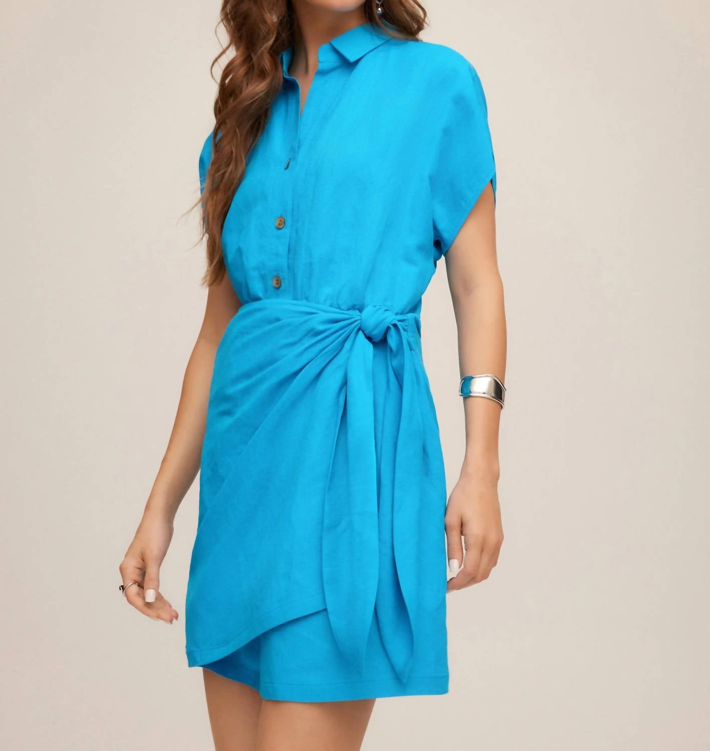 Fifteen Twenty - Women's Ryann Side Tie Dress