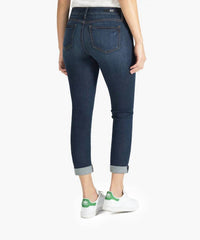 KUT FROM THE KLOTH Catherine Mid Rise Boyfriend Jean in abelia - women's jeans - detail view