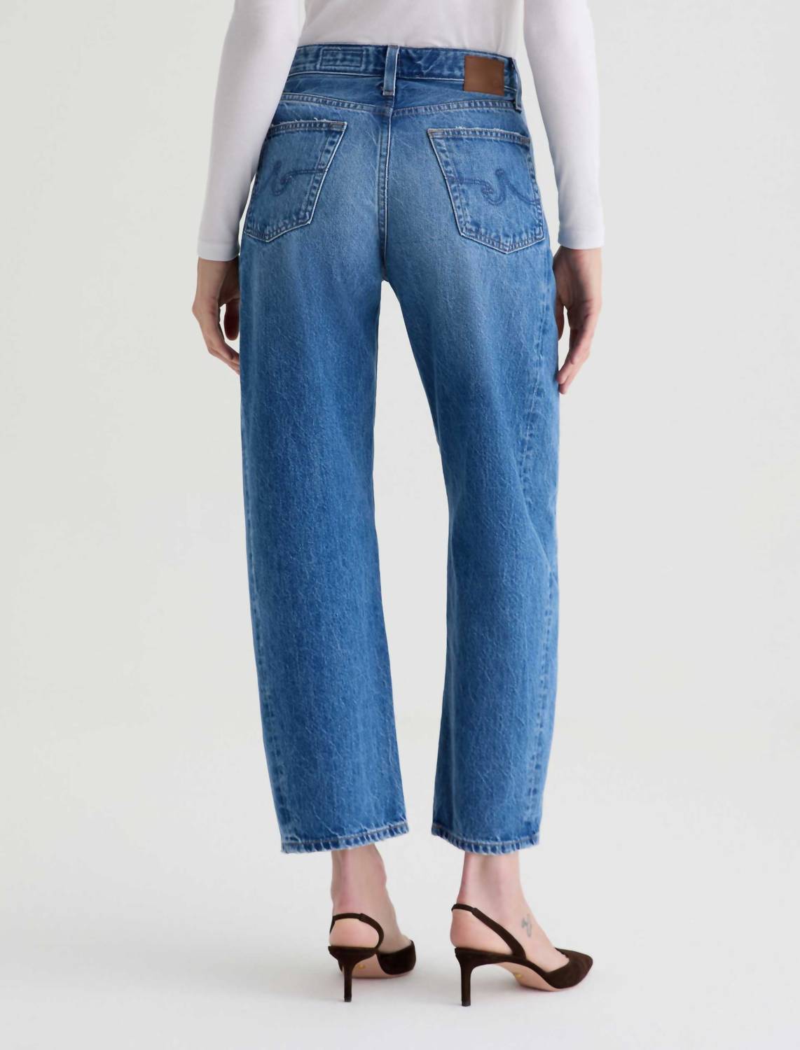 Ag Jeans - Hattie High Rise Barrel Jeans