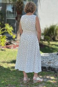 Charlie B - Polka Dot Midi Dress