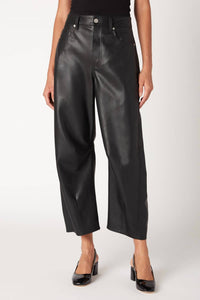 Blanknyc - Leather Barrel Pant