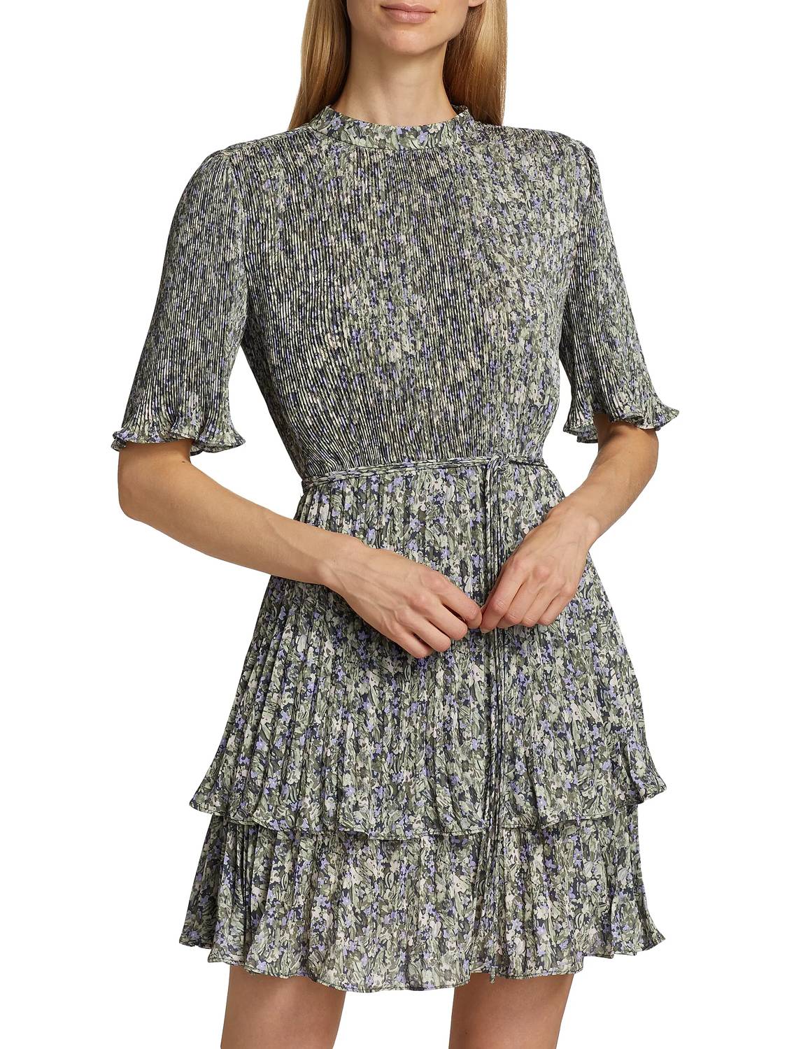 Derek Lam 10 Crosby - Samantha Pleated A Line Dress