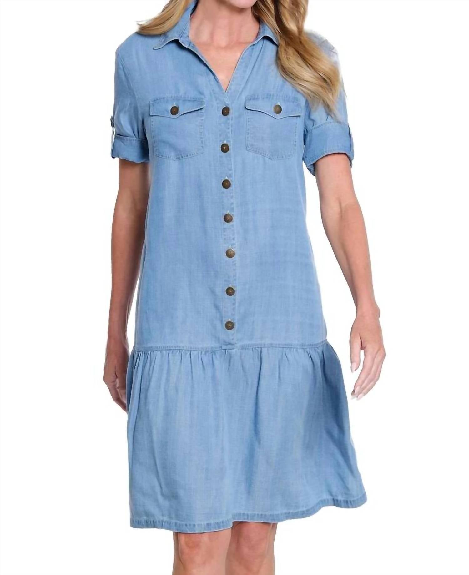 Multiples - Sienna Drift Utility Dress - Plus