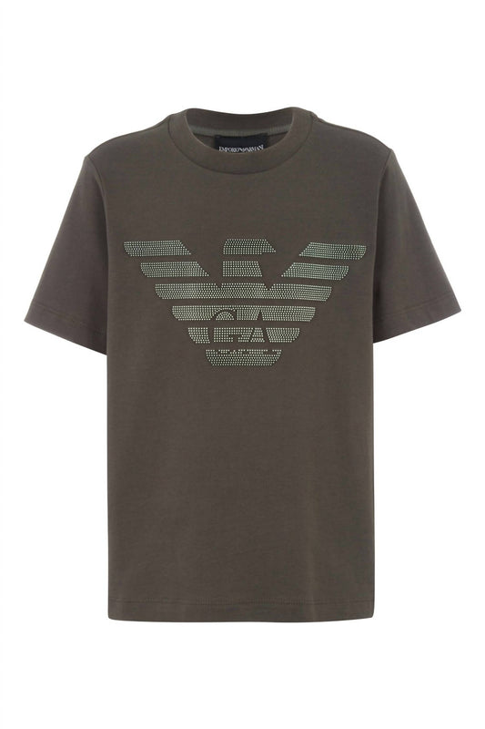 Armani - Boys Short Sleeve 3d Eagle Tshirt
