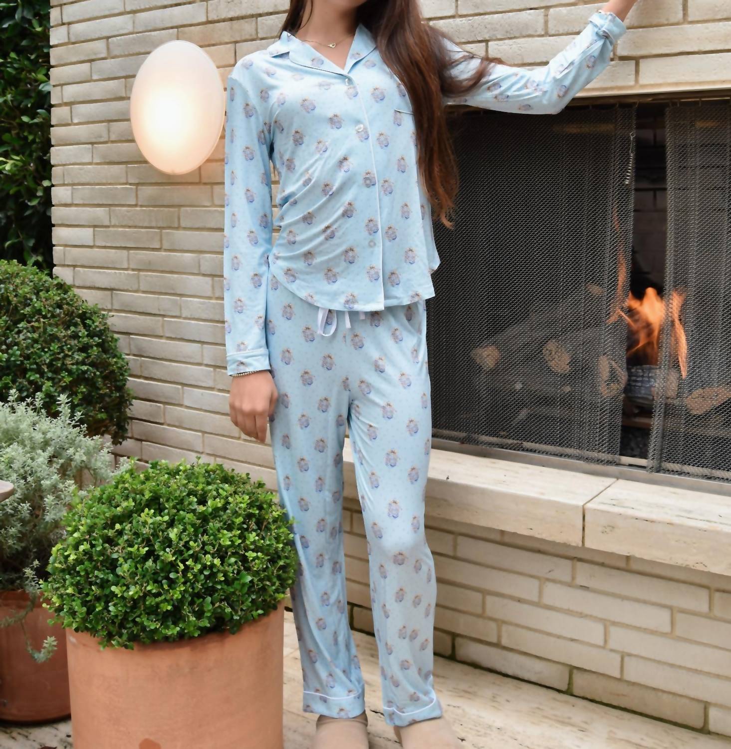Katie J Nyc - Juniors Hannukah 25 Maia Pants Pj Set