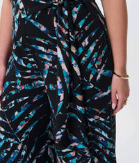 Joseph Ribkoff - Printed Wrap Jumpsuit
