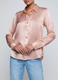 L'Agence - Tyler Silk Blouse