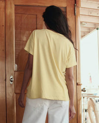 The Great. - Boxy Crew Top with Sailing Boats Graphic
