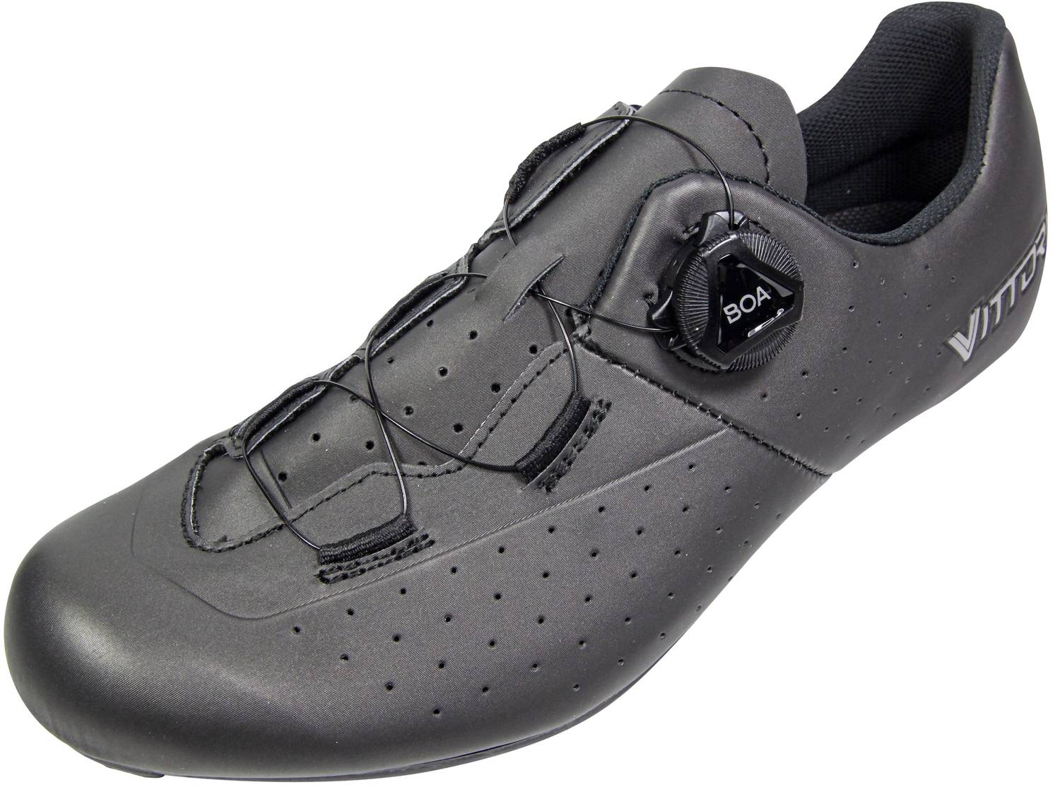 Vittoria Unisex Alise Performance Road Cycling Shoes in black - men's shoe