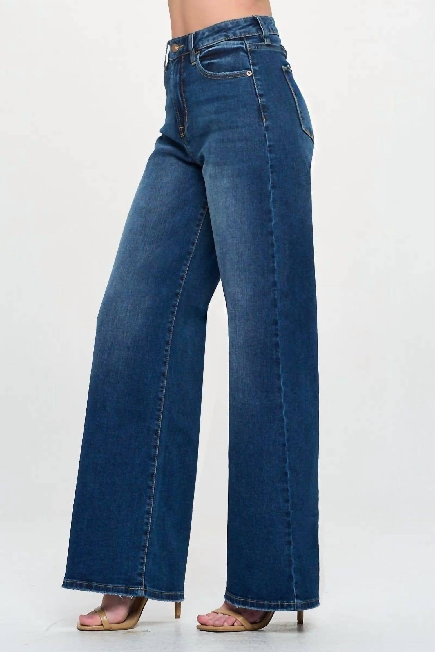 I&M Jeans - High Rise Wide Leg Straight Fit Jeans