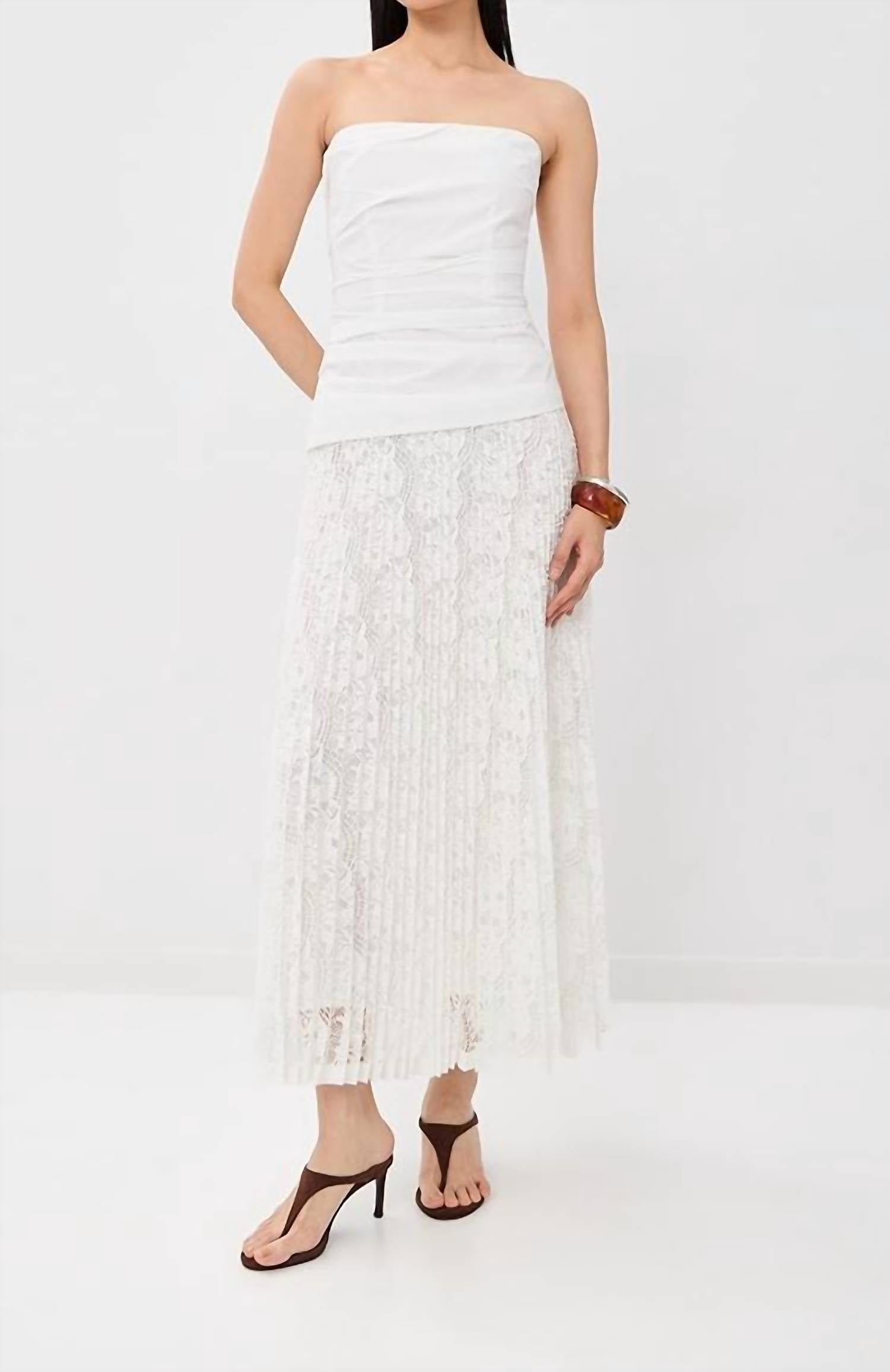 Simkhai - Annalise Ruched Bodice Dress