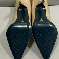 Patrizia Pepe Womens Scarpe Pointed Toe Slip-on Pumps in tan - women's heels - view 5