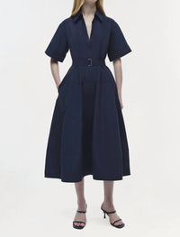 Jonathan Simkhai - Deanna Short Sleeve Belted Mini Dress