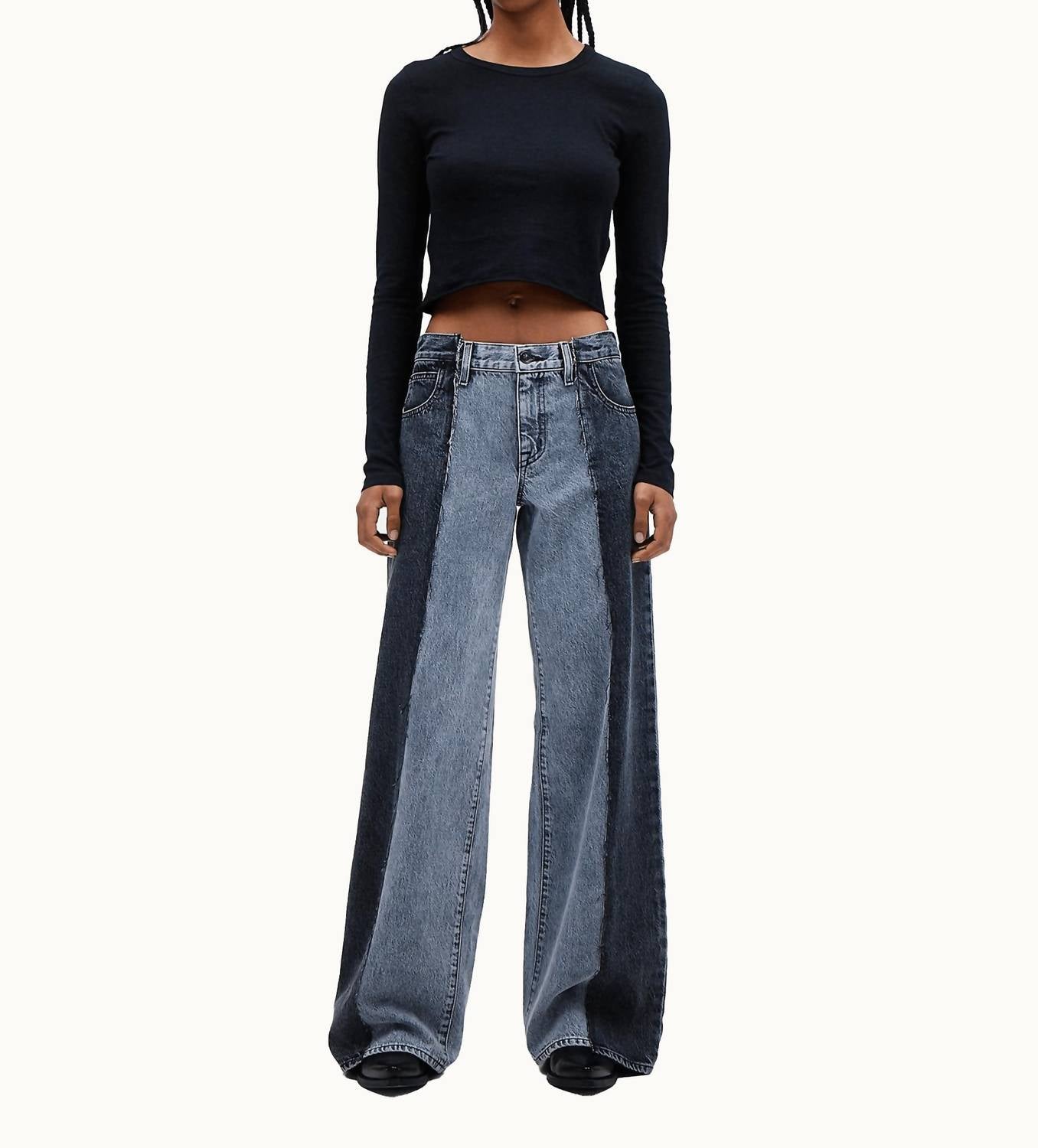 Slvrlake - Re-worked Mica Paneled Pants