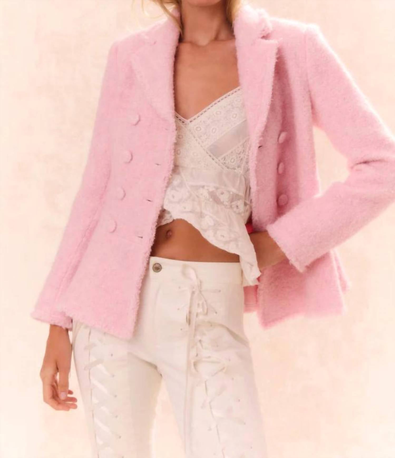Loveshackfancy - Doro Lace Up Bow Pants