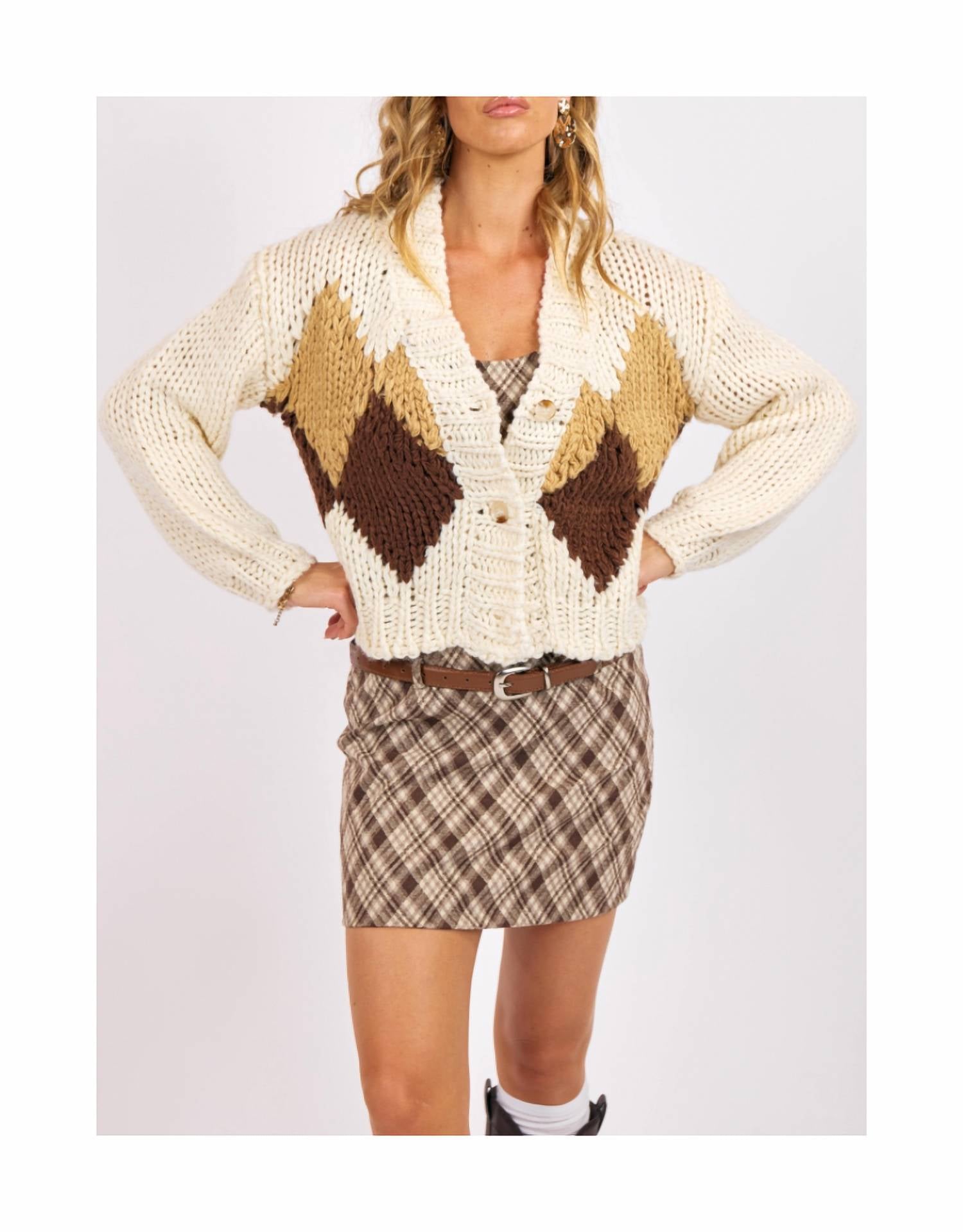 Sage The Label - Chunky Knit Cardigan