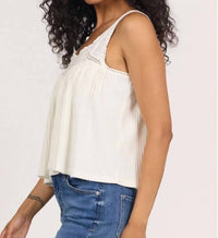 Dear John Denim - Sleeveless Lace Detail Top