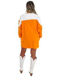 Pressbox - Tennessee Victory V-Neck Oversized Pullover