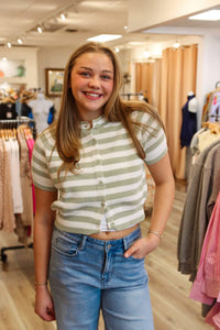 Le Lis - RAGLAN SHORT SLEEVE BOXY SWEATER