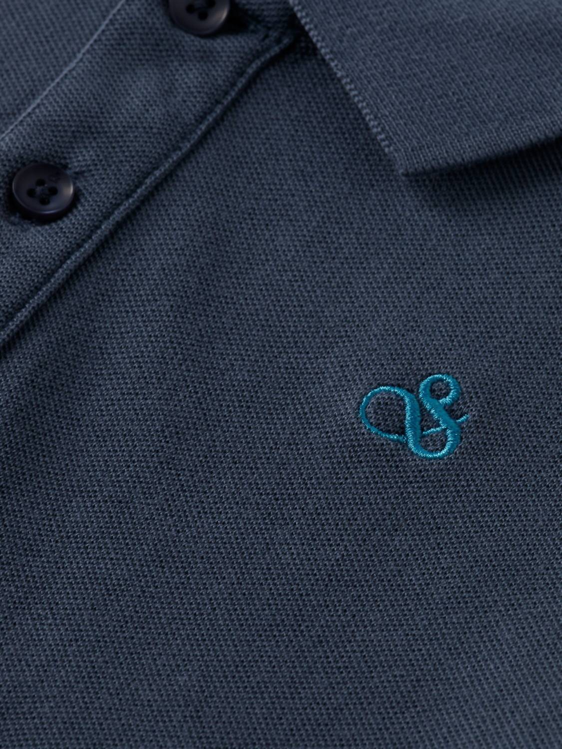 Scotch & Soda - Boy's Garment Dyed Pique Polo Shirt