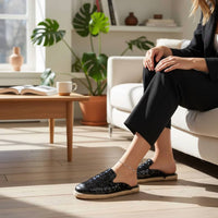 Love Rio - Women'sglitz Sequin Espadrille Mules