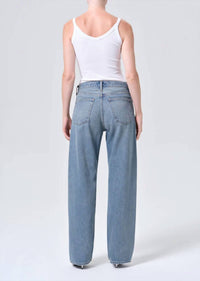 Agolde - Arc Criss Cross Relaxed Straight Jeans