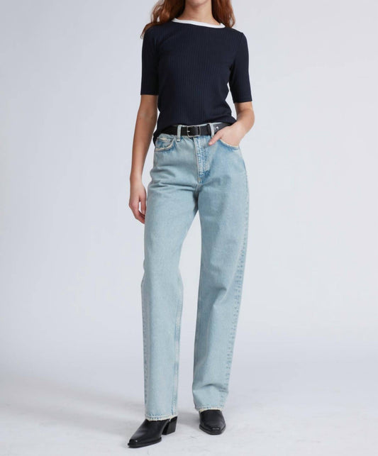 Rag & Bone - The Knit Contrast Ringer Tee