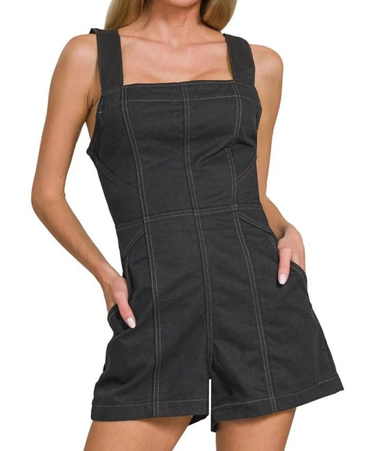 Zenana - Tie Back Romper