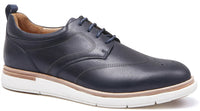 Shooz Wellness - Men's Marine Leather Oxford Brogue Shoes