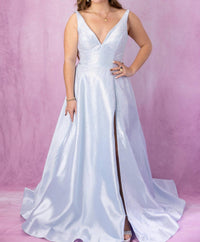 Sherri Hill - A-line Hot Fix Gown